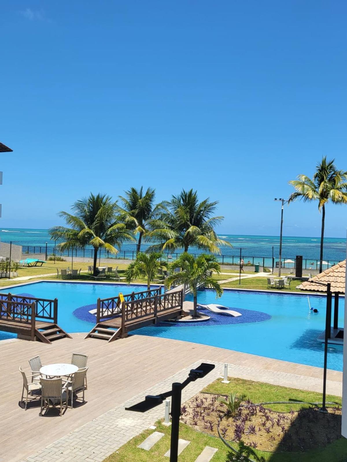 Апартаменти Flat Fantastico Na Beira Mar Em Тамандаре Екстер'єр фото