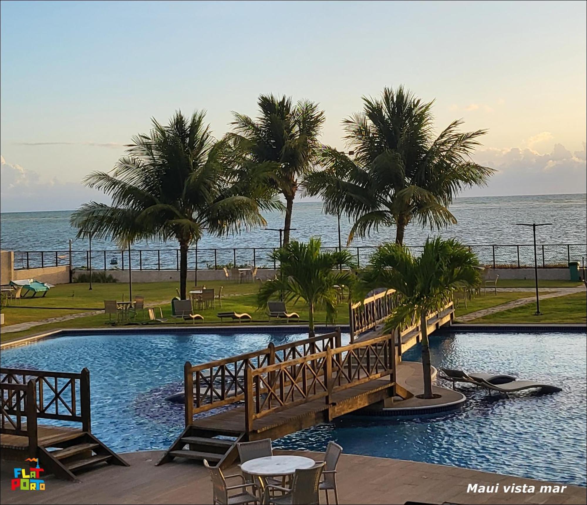 Апартаменти Flat Fantastico Na Beira Mar Em Тамандаре Екстер'єр фото